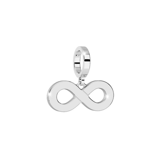 Rebecca My World Silver Infinity Forever charm