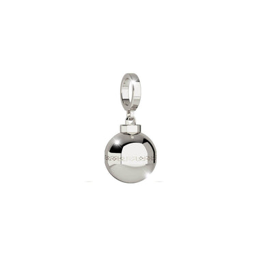Rebecca My World Silver Sphere Charm