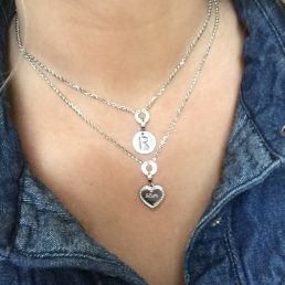 Rebecca My World Silver Mum Charm