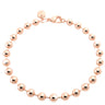 Rebecca My World Thick Ball Rose Gold Bracelet