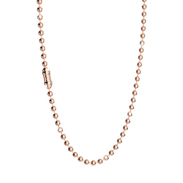 Rebecca My World Thick Rose Gold Necklace
