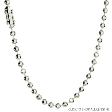 Rebecca My World Thick Silver Necklace