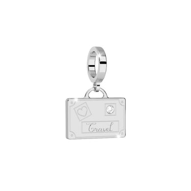 Rebecca My World Silver Travel Charm