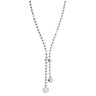 Rebecca Silver Boulevard Necklace - Long Length