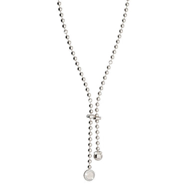 Rebecca Silver Boulevard Necklace - Long Length