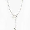 Rebecca Silver Hollywood Pearl Necklace