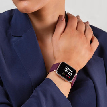 Reflex Active Square Smart Watch - Burgundy Rose Gold