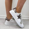 Refresh White Star Sneakers