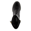 Regarde Le Ciel Elly Black Leather Heeled Boots