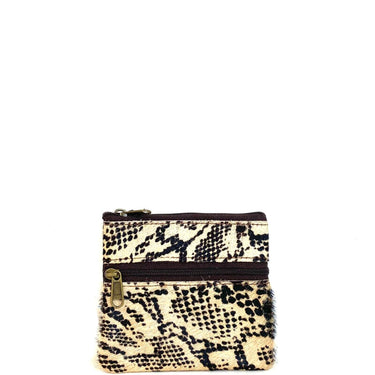 Soruka Ari Small Leather Zip Purse - Snake