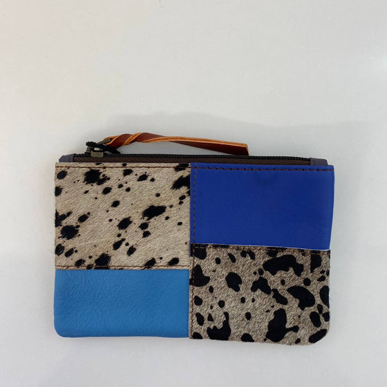 Soruka Zahra Leather Zip Purse - Print Mix (assorted)