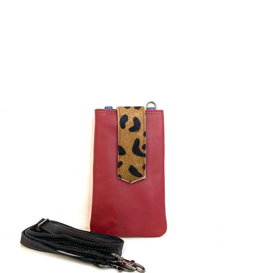 Soruka Zoe Phone Cover/ Crossbody Bag - Red Multi
