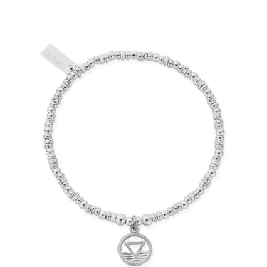 ChloBo Water Sparkle Disc Bracelet