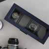Stackers 4 Piece Watch Box - Navy Blue