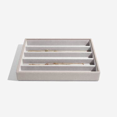 Stackers Classic Jewellery Box (5 Section Layer) - Taupe