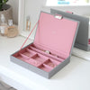 Stackers Classic Jewellery Box (Lid) - Dove Grey Pink