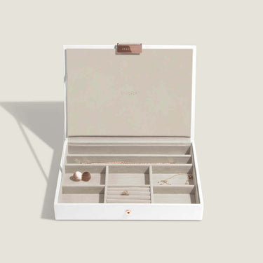 Stackers Classic Jewellery Box (Lid) - White
