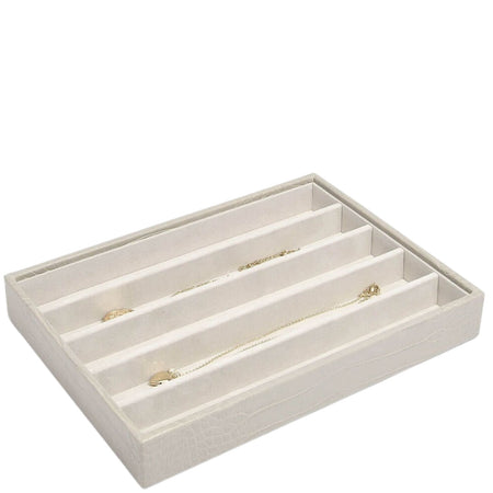 Stackers Classic Jewellery Box (Necklace Layer) - Putty Croc
