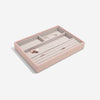 Stackers Classic Jewellery Box (Ring & Bracelet Layer) - Blush Pink