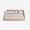 Stackers Classic Jewellery Box (Ring & Bracelet Layer) - Blush Pink