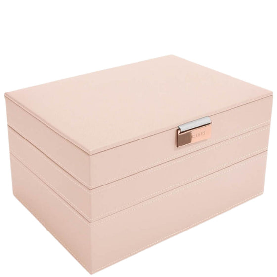 Stackers Classic Jewellery Box (Set) - Blush Pink