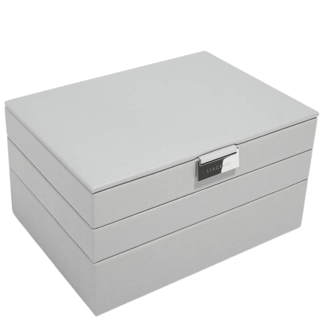 Stackers Classic Jewellery Box (Set) - Pebble Grey