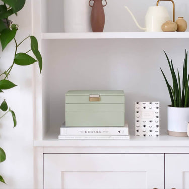 Stackers Classic Jewellery Box (Set) - Sage Green