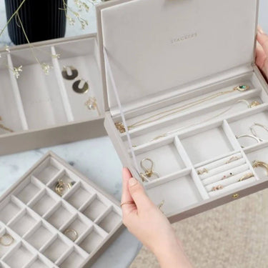 Stackers Classic Jewellery Box (Set) - Taupe