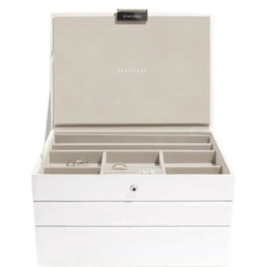 Stackers Classic Jewellery Box (Set) - White