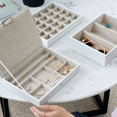 Stackers Classic Jewellery Box (Set) - White