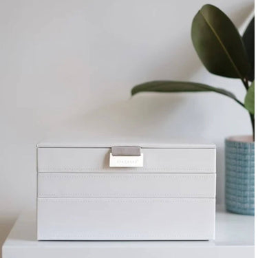 Stackers Classic Jewellery Box (Set) - White
