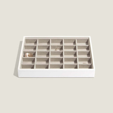 Stackers Classic Jewellery Box (Trinket Layer) - White