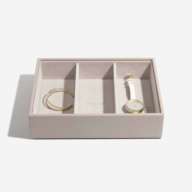 Stackers Classic Jewellery Box (Watch & Accessory Layer) - Taupe