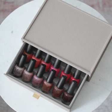 Stackers Classic Nail Polish Drawer - Taupe