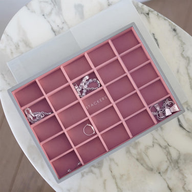 Stackers Classic Jewellery Box (Trinket Layer) - Dove Grey Pink