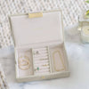 Stackers Mini Jewellery Box (Lid) - Oatmeal