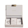 Stackers Mini Jewellery Box (Lid) - Taupe