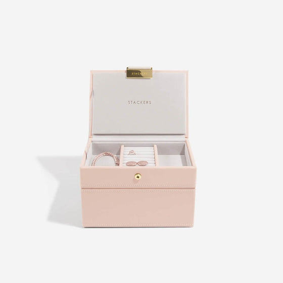 Stackers Mini Jewellery Box (Set) - Blush Pink