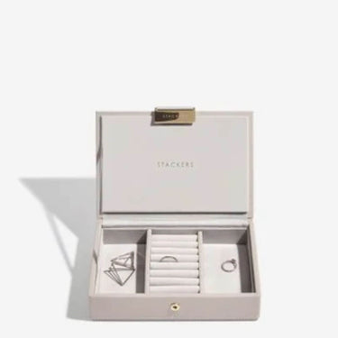 Stackers Mini Jewellery Box (Set) - Taupe