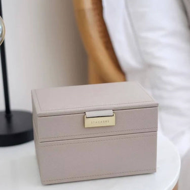 Stackers Mini Jewellery Box (Set) - Taupe