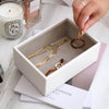 Stackers Mini Jewellery Box Watch/Accessory Layer - White