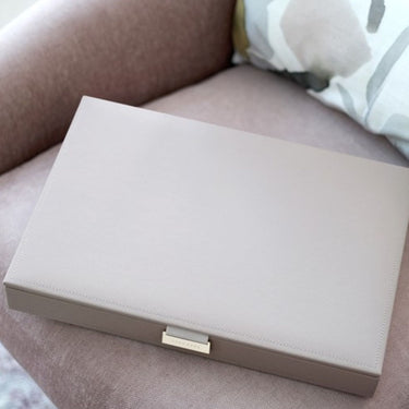 Stackers Supersize Jewellery Box (Lid) - Taupe