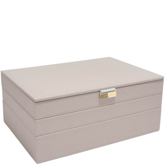 Stackers Supersize Jewellery Box (Set) - Taupe