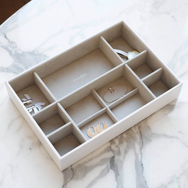 Stackers Supersize Jewellery Box (Watch & Accessory Layer) - White