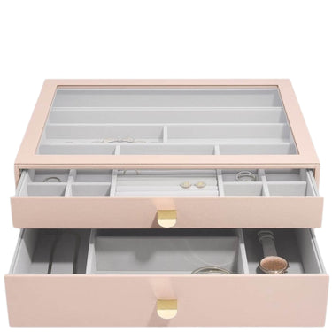 Stackers Supersize Jewellery Drawer Box (Set) - Blush