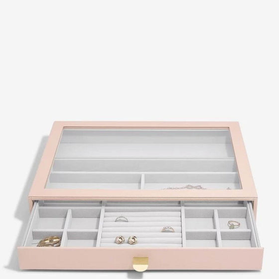 Stackers Supersize Jewellery Drawer Box (Set) - Blush