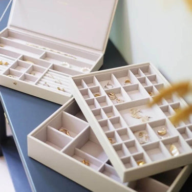 Stackers Supersize Jewellery Box (Set) - Oatmeal