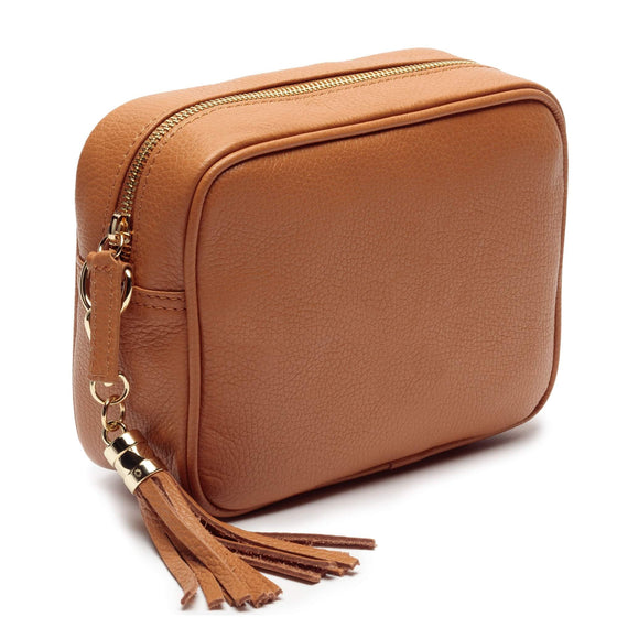 Elie Beaumont Tan Leather Bag