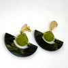 TooLally Mini Fans Earrings - Green