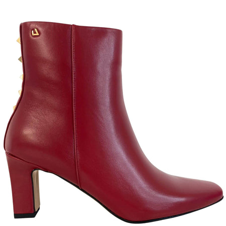 Una Healy Baby Jane Pointed Toe Boots - Dark Red